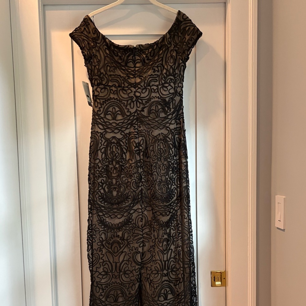Alex Evenings Black Lace Maxi Dress - Picture 3 of 5